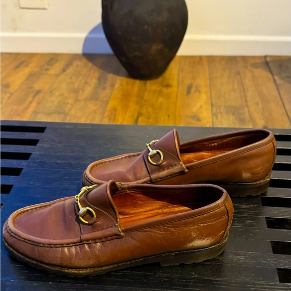 GUCCI HORSEBIT VINTAGE LOAFERS - Picture 4 of 5